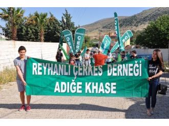 Türk Ve Suriyeli Çerkesler Eylem Yaptı