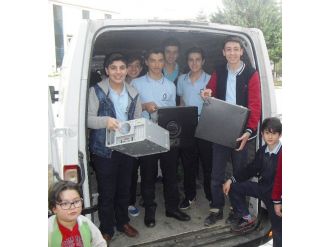 Okullardan Geri Dönüsüm Yağdı
