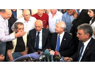 Kılıçdaroğlu Emeklilerle Çay İçti