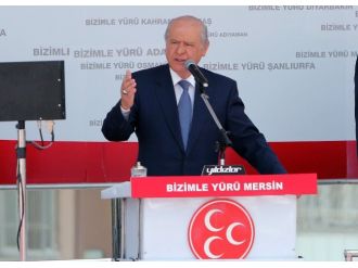 Bahçeli Mersin’de Konuştu