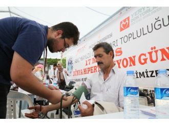 Diyabet Ve Hipertansiyon Taraması Yapıldı