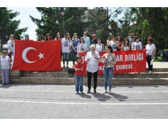 Tkb Üyeleri Kadına Şiddeti Protesto Etmeye Devam Ediyor