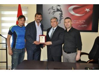 Kapaklıspor’dan Emniyet Müdürü Barın’a Teşekkür Ziyareti