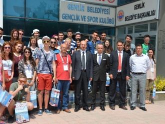 Avrupalı Öğrenciler Gemlik’te