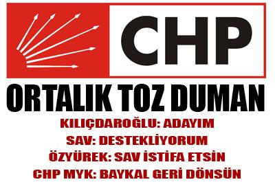 CHP MYKda tartışma 