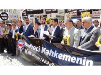 Mısır’daki İdam Kararları Bitlis’te Protesto Edildi