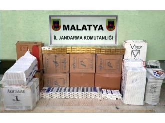 Malatya’da 11 Bin Paket Kaçak Sigara Ele Geçirildi