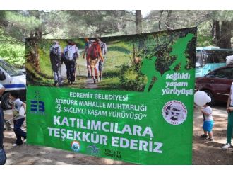 Atatürk Mahallesi 3. Sağlıklı Yaşam Yürüyüşü Yapıldı