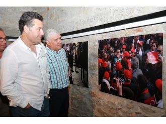 Başkan Kocadon İha Muhabirinin Fotoğraflarına Hayran Kaldı