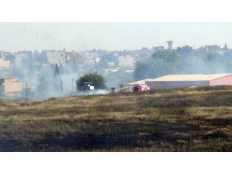 Mayınlı Alanda Korkutan Yangın