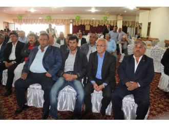 Ak Parti Milletvekili Adayları Özkaya Ve Özkaldı Dinar’da Muhtarla Bir Araya Geldi