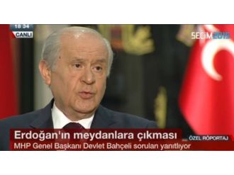 Bahçeli’ye Hdp’ye Yönelik Saldırılar Soruldu