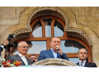 Cumhurbaşkanı Erdoğan’dan Samsun’da Balkon Konuşması