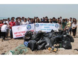Adana’da Deniz Kaplumbağalarının Yaşam Alanları Temizlendi