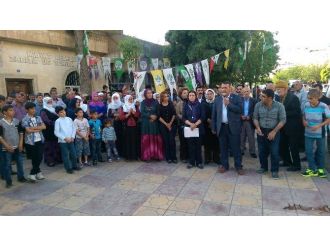 Midyat’ta Hdp’ye Yapılan Saldırı Kınandı