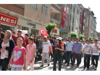 Sungurlu’da Gençlik Yürüyüşü Yapıldı