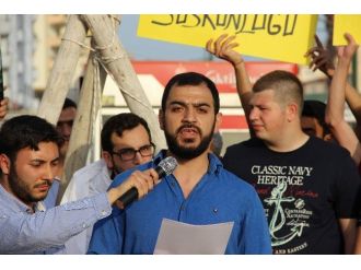 Mursi’nin İdam Kararına Karşı Protesto Eylemi Yapıldı