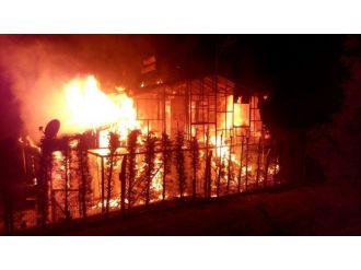 İnegöl’de Alevli Gece