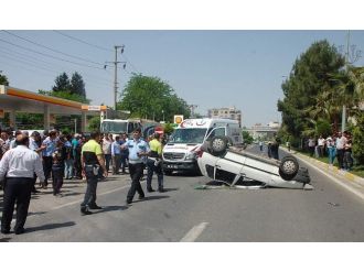 Pikniğe Giden Ailenin Otomobili Takla Attı: Dört Yaralı