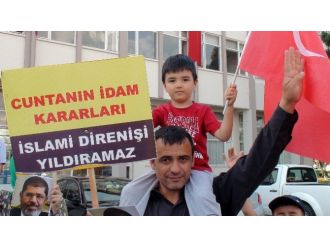 Gediz’de Mısır’daki İdam Kararlarına Tepki