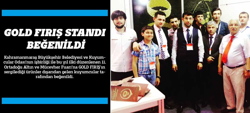 Gold Fırış Standı Beğenildi