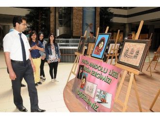 55 Eserden Oluşan Resim Sergisi Görücüye Çıktı