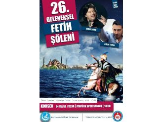 Ahmet Şafak, Fetih Şöleninde Konser Verecek