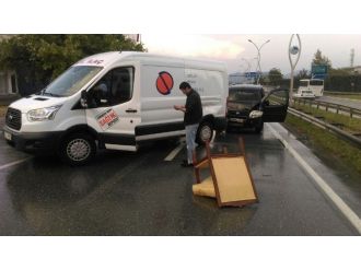 Sakarya’da Trafik Kazası: 1 Yaralı