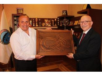Prof. Dr. Hüseyin Ülgen, Başkan Arslan’ı Ziyaret Etti