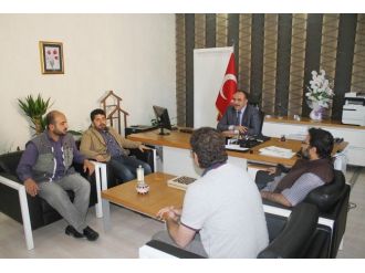 Mardinli Gazetecilerden Barçın’a Ziyaret