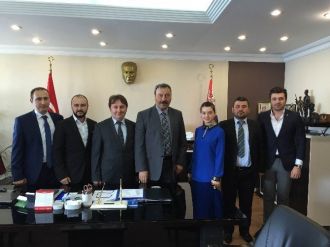 Genç Müsiad Zonguldak Şubesinden Emniyet Müdürü Osman Ak’a Ziyaret