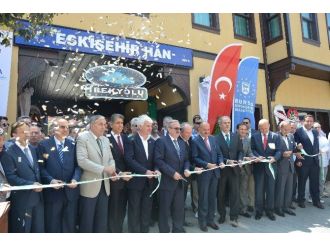 Eskişehir Hanı Butik Otel Oldu, Açılışı Müezzinoğlu Yaptı