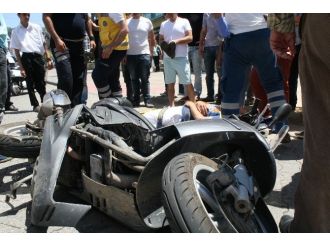 Marmaris’te Trafik Kazası: 1 Yaralı