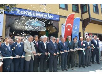 Eskişehir Hanı Butik Otel Oldu, Açılışı Müezzinoğlu Yaptı