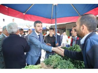 Milli İttifak Adayları Esnaf Ziyaretinde