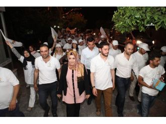 Ak Parti Antalya Milletvekili Adayı Sena Nur Çelik Seçim Çalışmalarını Sürdürdü