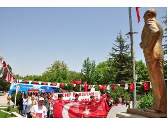 Chp’li Gençlerden 19 Mayıs Yürüyüşü