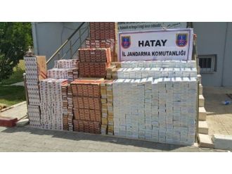 Dörtyol’da 18 Bin Paket Kaçak Sigara Ele Geçirildi