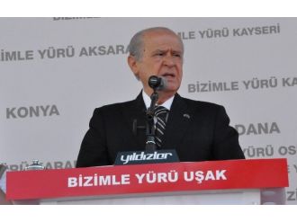 Mhp Genel Başkanı Devlet Bahçeli, Uşak’ta