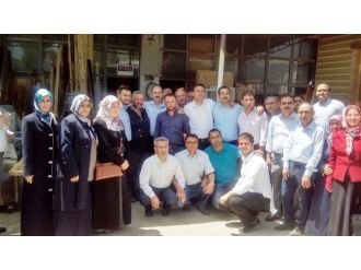 Ak Parti Milletvekili Adayları Ürgüp Sanayi Esnafını Ziyaret Etti