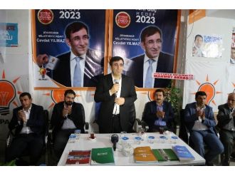 Bakan Yılmaz, Parlak’ın Seçim Bürosunu Ziyaret Etti