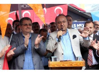 Ak Parti, Seçim Bürosunun Açılışı Yapıldı