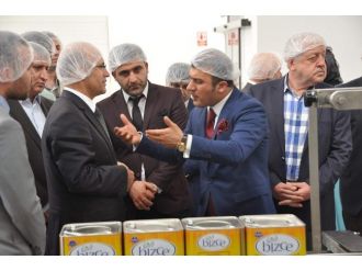 Bizce Yağ, Maliye Bakan Şimşek’i Ağırladı