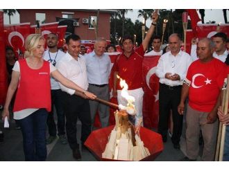 Alanya’da 5 Bin Kişi, 19 Mayıs Yürüyüşüne Katıldı