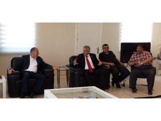 Mhp Heyeti, Aesob’u Ziyaret Ederek Seçim Beyannamesini Anlattı