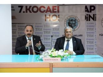 Masum Türker’den Kocaeli Kitap Fuarı’nda Söyleşi