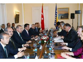 Cumhurbaşkanı Erdoğan Bosna’da Heyetler Arası Görüşmeye Katıldı