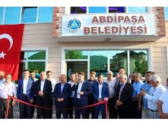 Tunç Abdipaşa Belediyesi Hizmet Binası’nın Açılışını Gerçekleştirdi