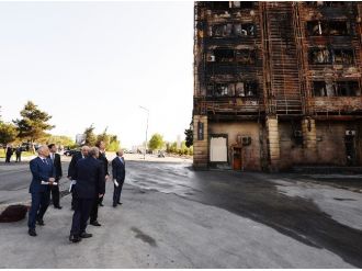 Azerbaycan, Yangın Faciasının Ardından Yaralarını Sarıyor