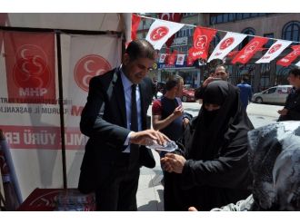 Mhp’li Kaya’ya Seçmenden Yoğun İlgi